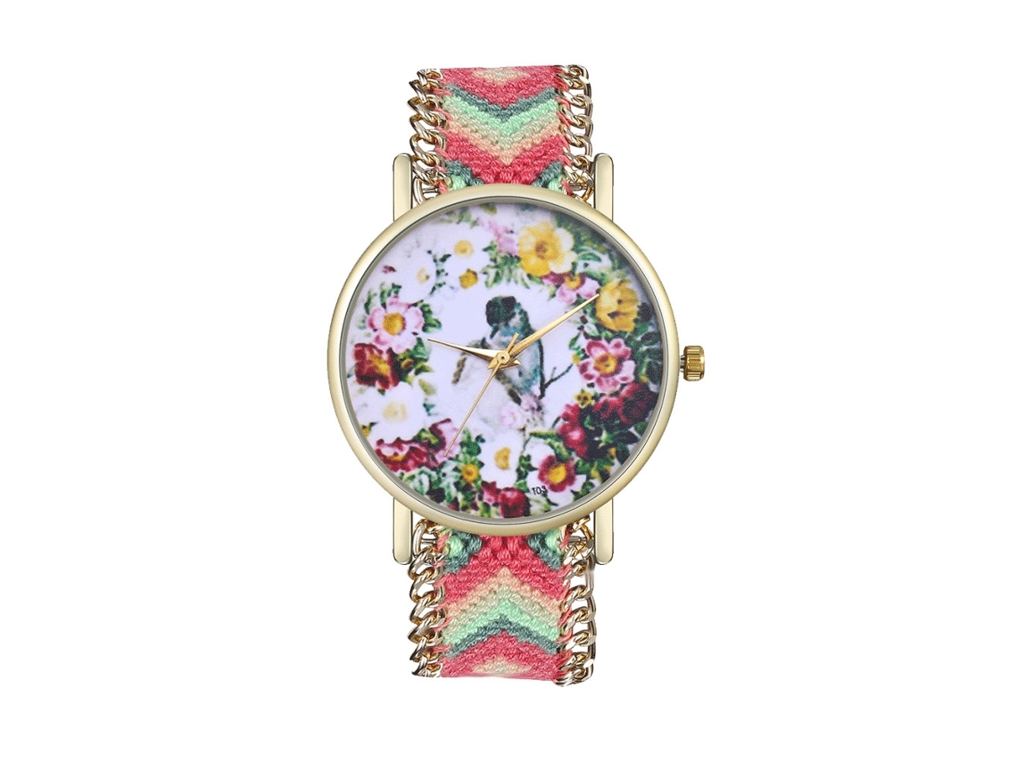 Reloj Casual De Moda Unisex Con Cuerda De Lana De Cuarzo Zhoulianfa