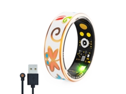 Anel inteligente feminino PANOONA com monitor de frequência cardíaca e sono, 11