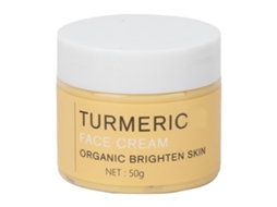 Creme Facial de Cúrcuma Hidratante, Iluminador e Reparador para a Pele 51g