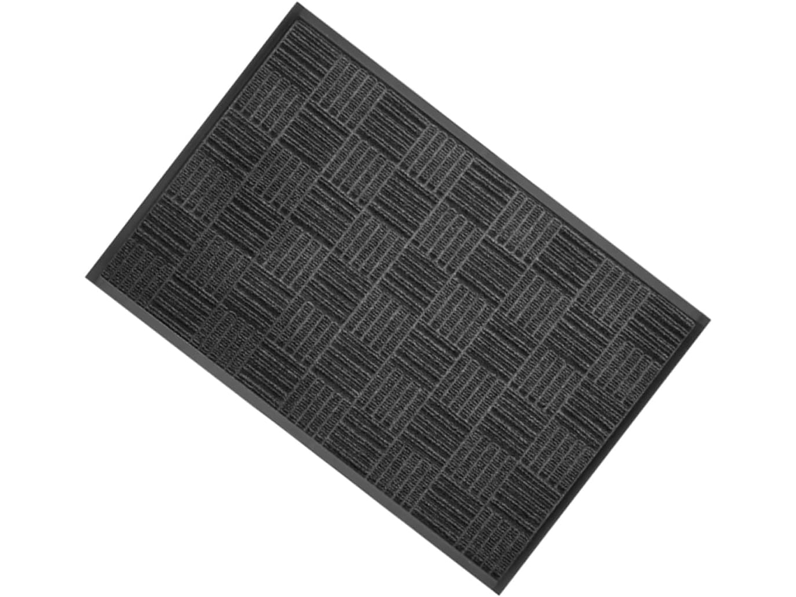 Tapete De Entrada Antiderrapante, Borracha Para E Externo, Lavável E , Profundo Gokoco