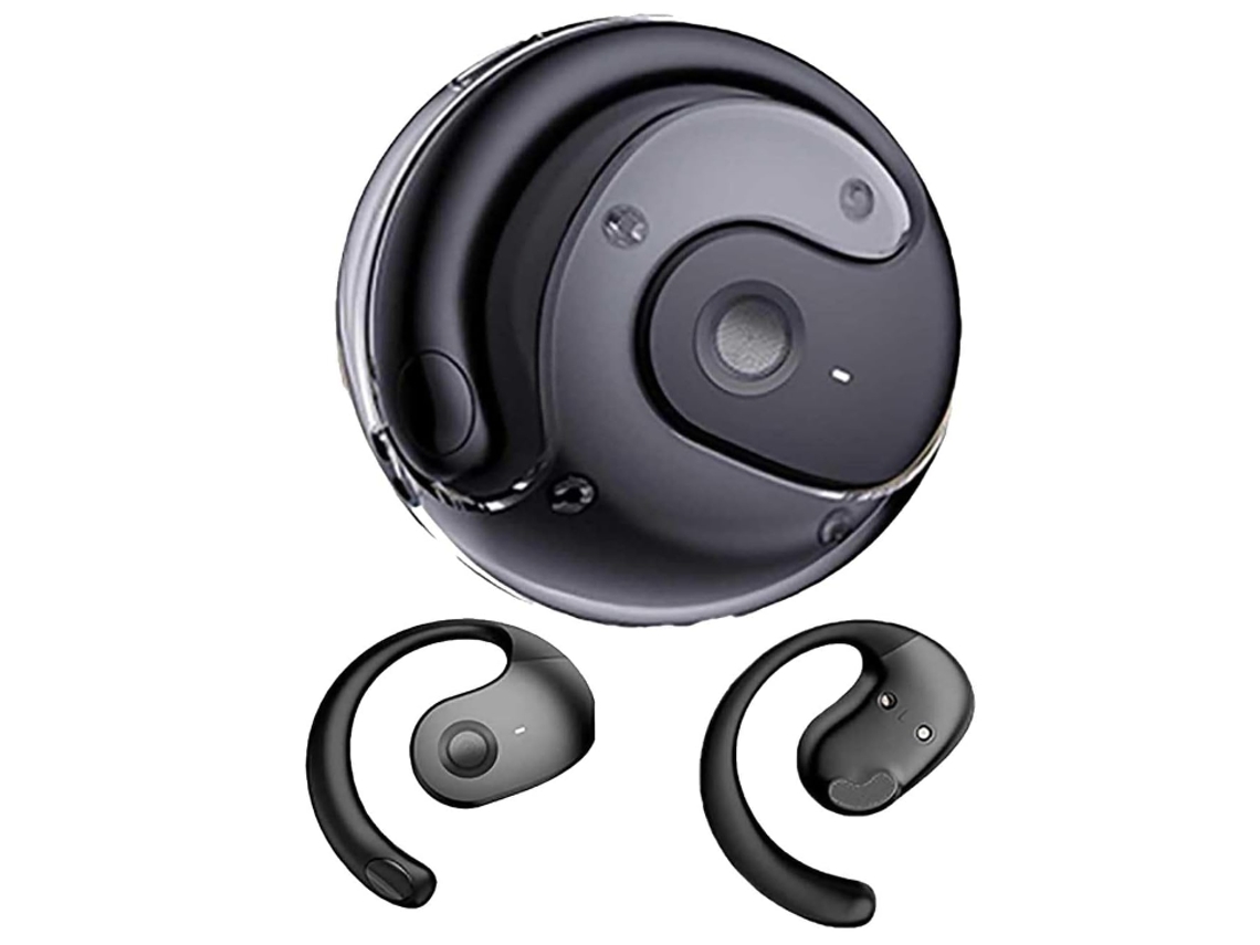 Fone Bluetooth Hy T26 X15 Pro JIAPEI, redução ruído, à prova d'água, preto