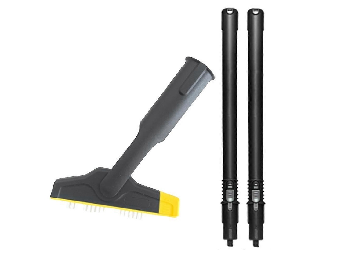Escova Para Rejunte Karcher Sc1-5 Xxl Com Haste Extensora 2.863-334.0 Para Limpeza Eficiente De Azulejos E Cimento._glo