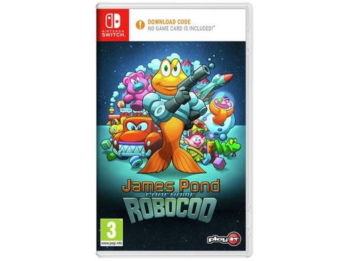Jogo Nintendo Switch James Pond : Codename Robocod (Código de Descarga na Caixa)