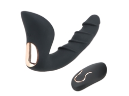 Vibrador Anal De Controle Remoto Sem Fio Com 10 Frequncias Para Adultos (preto) Yizhood