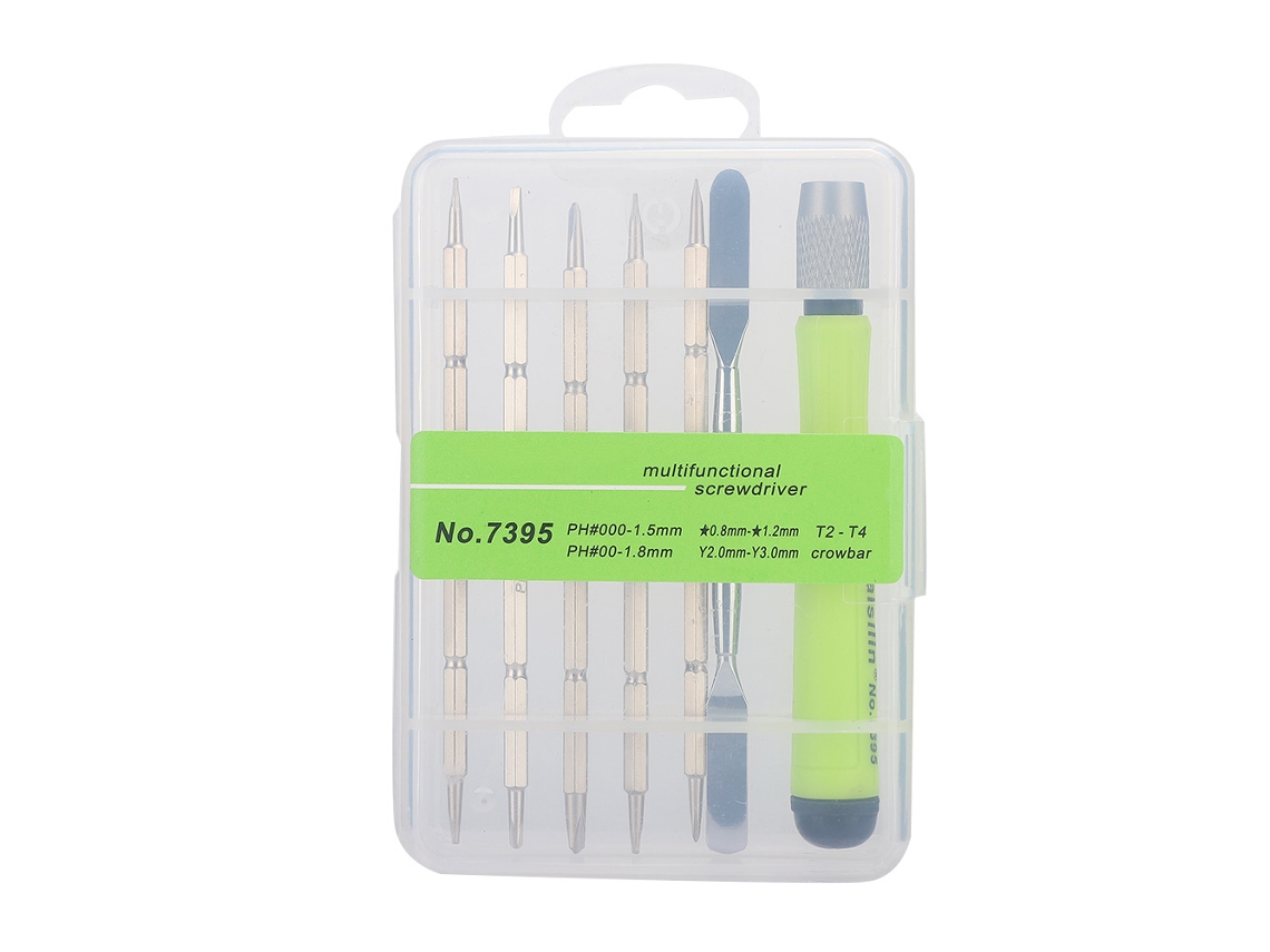 Conjunto de Chaves de Fenda Multifuncional para Reparo de Telefone e Relógio