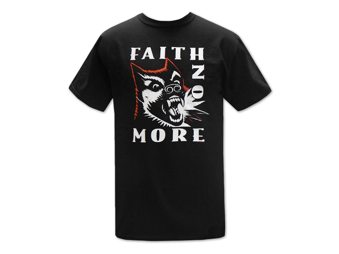 Camiseta Faith No More com logo para cachorro, ROCKINSTONE, unissex, adulto, mais vendida, tamanho: P