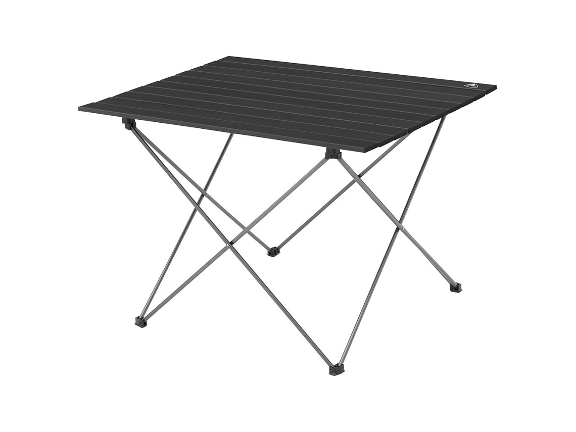 Mesa Dobrável Adventure Aluminium L Prateado 58 X 77 X 53 Cmrobens