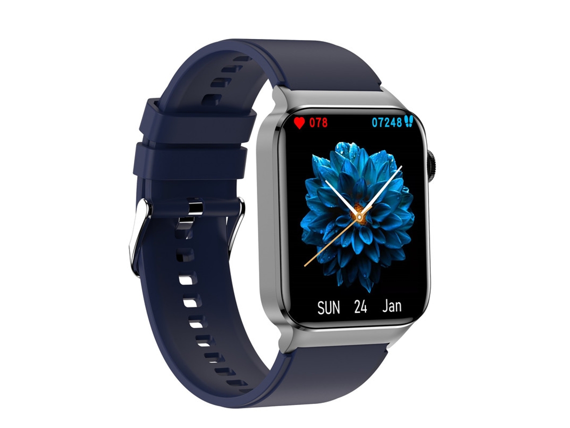 Smartwatch, relógio fitness de 1,83 polegadas com monitor de frequência cardíaca e sem oxigênio no sangue para Android e iOS Bestvite