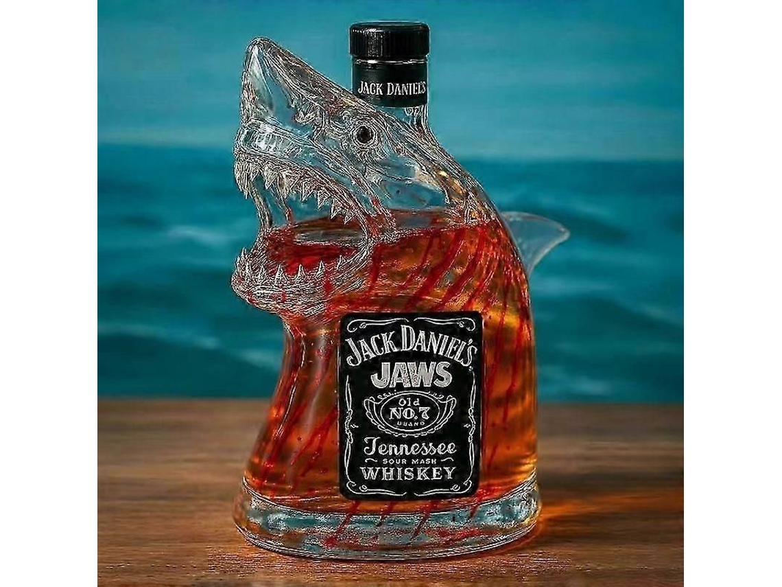 Copo Tubarão Sherum Bruce - Edição Limitada 50 Anos De Tubarão: Design Náutico Para Colecionadores E Amantes De Whiskey
