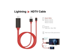 Cabo adaptador de Lightning para HDMI HDTV 1080p AV para iPad Air Pro para iPhone X 8 7 7 Plus 6s 6 5s