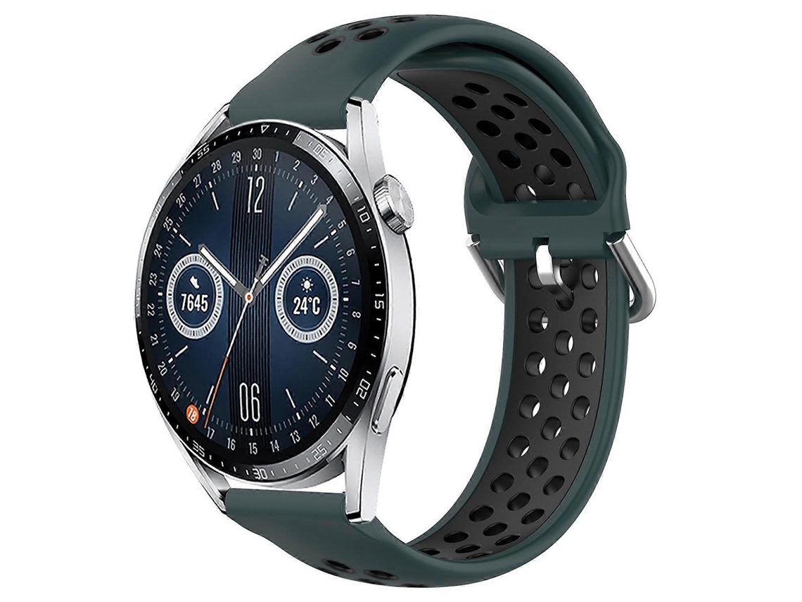 Pulseira De Silicone Esportiva Perfurada E Respirável Para Huawei Watch Gt3 42mm 20mm