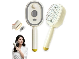 Escova De Cabelo Multifuncional Com Função Spray, Massagem No Couro Cabeludo E Difusão De Óleos Essenciais Escova