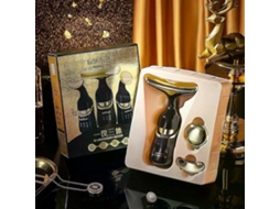 Masajeador Facial 3 em 1 de Cabelo Introdutor Massagem Ocular Rejuvenescedor da Pele com Microc Orriente Dispositivo Belez GOKOCO