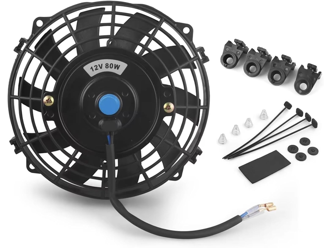 Ventoinha De Resfriamento 12 Polegadas, 80w E 2100rpm