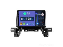 Auto Rádio Carro Bluetooth Autoradio 8GB RAM 128G ROM CarPlay Navegação GPS Ecrã Táctil RoverOne para Mazda CX-5 2 KF 2017-2023  