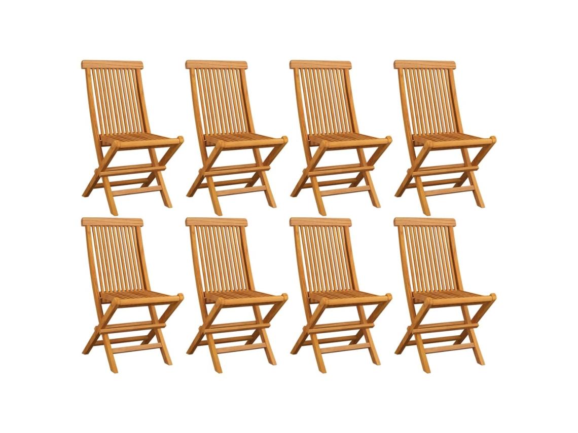 Folding Chair, Folding Chairs Vidaxl Marrom Madeira (n/a)