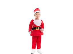 Fato de Papai Noel com chapéu para bebê e criança