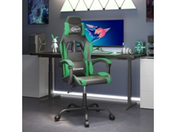 Gaming Chair, Gaming Chairs Vidaxl Verde Couro Artificial