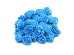 50pcs Rosa Artificial de Seda para Decoração de Casamento | S/MARCA