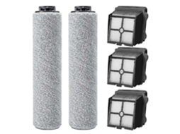 Peças para Tineco Ifloor3Floor One S3, 2 escovas Rolo, 3 filtros HEPA Zeuxo