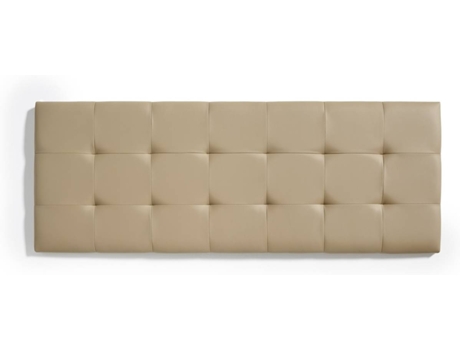 Cabeceira de Cama  Retangular 7944 (Castanho - Couro sintético - 112x57x5 cm)