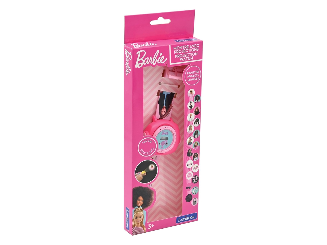 Relógio Projetor Digital Barbie Lexibook