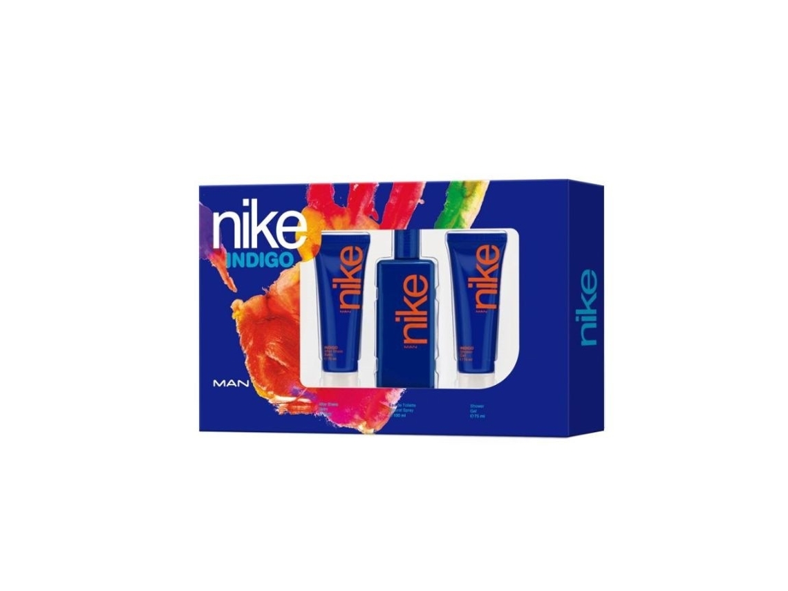 NIKE Indigo Man Kit Eau de Toilette 100Ml After Shave 75Ml Gel de Ducha 75Ml