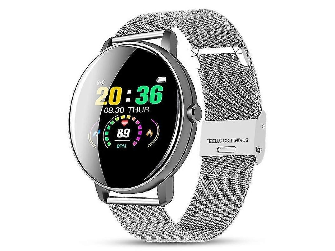 Relógio inteligente masculino com tela sensível ao toque e monitor de pressão arterial e frequência cardíaca Ly Ebike