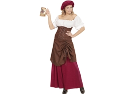 Fato de Mulher WIDMANN Estalajadeira Medieval Alegre (Tam.: L)