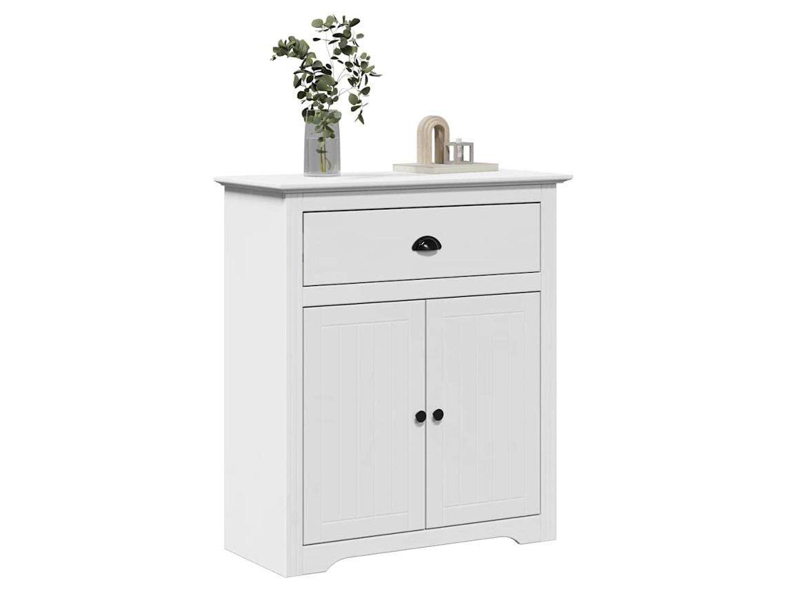 Vidaxl Armário De Entrada Bodo 80x35x90 Cm Branco