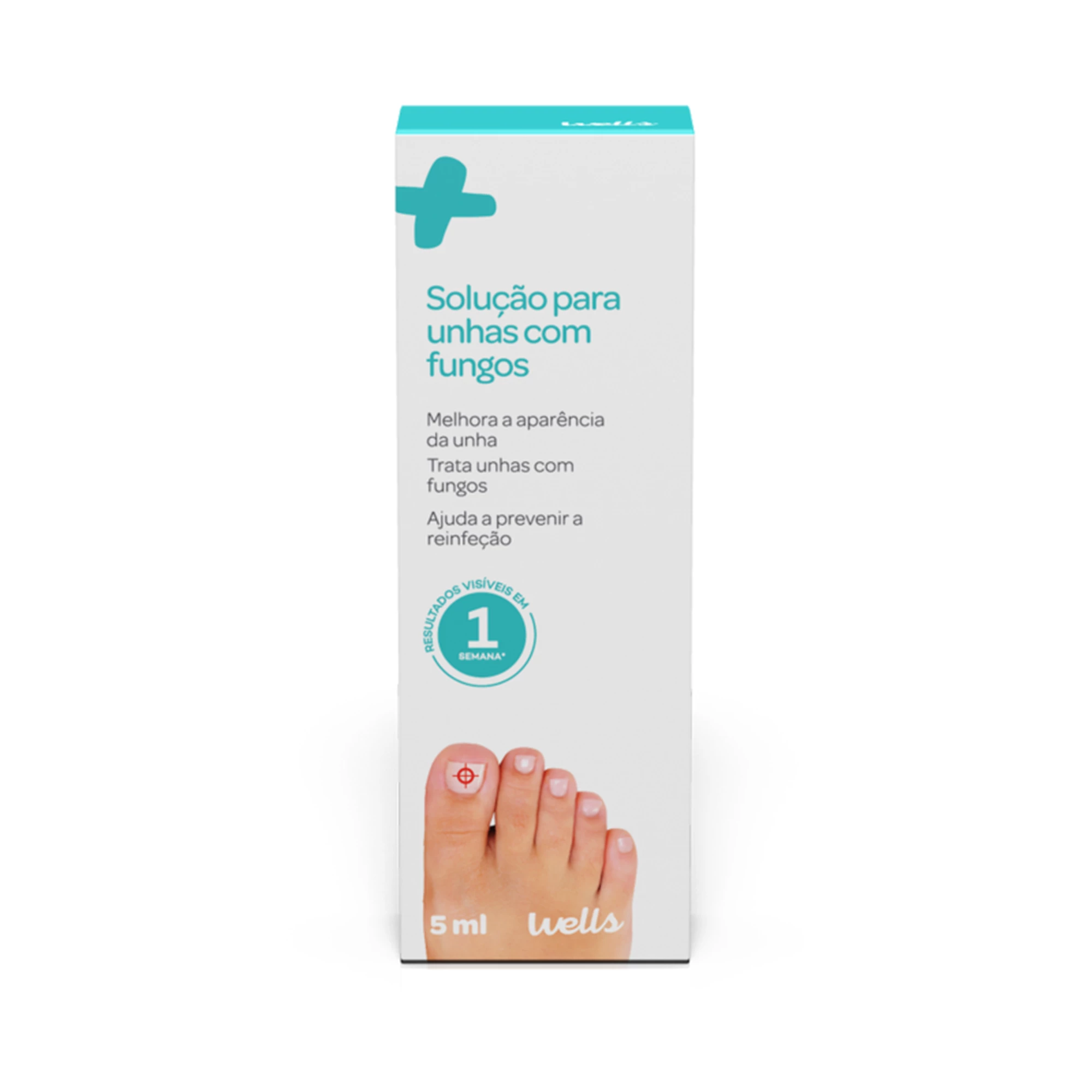 Solução para Unhas com Fungos WELLS