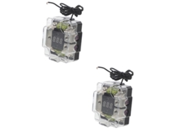 Conjunto De 2 Blocos De Fusíveis Para Amplificador De Áudio Automotivo Com Suporte Para Display Digital.