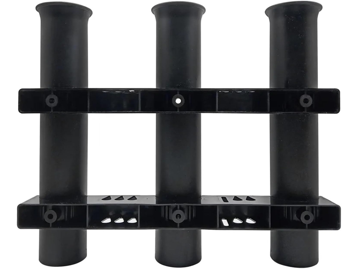 Suporte Para Vara De Pesca Em Barco, Portátil, Leve, Giratório, Durável, Com Encaixe Para Tubo E Acessórios Preto