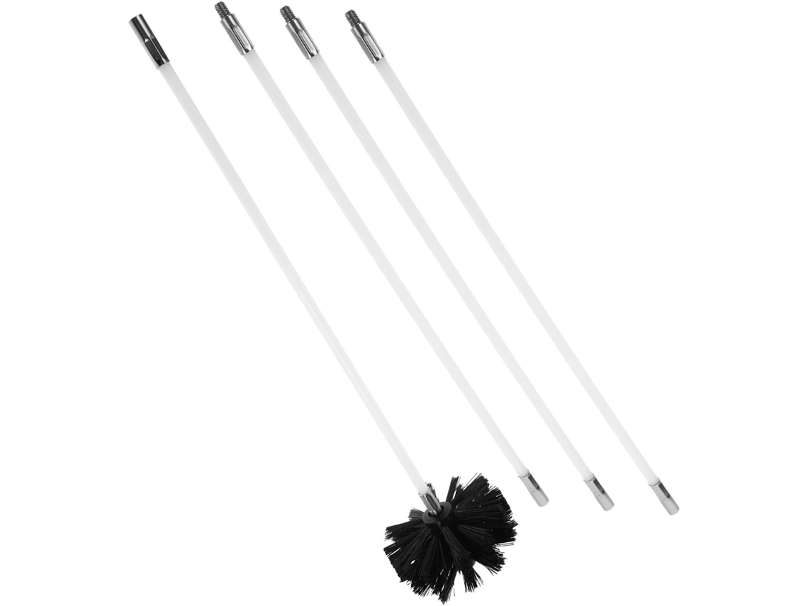 Escova De Nylon Didiseaon Para Limpeza Chaminés E Dutos Secadoras, Acessório De Plástico Fácil Usar, Ideal Para