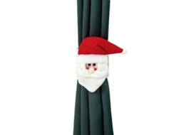 Guia de Natal Criativo para Cortinas com Bonecos Animados 36x17cm LAXISCREED