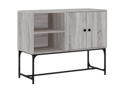 Aparador Derivados de Madeira Cinzento Sonoma MAISON EXCLUSIVE (100x40x79,5 cm)