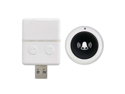 Campainha Sem Fio Com Controle Remoto, 30 Toques, Alcance 150m, Instalação Fácil, Design Moderno