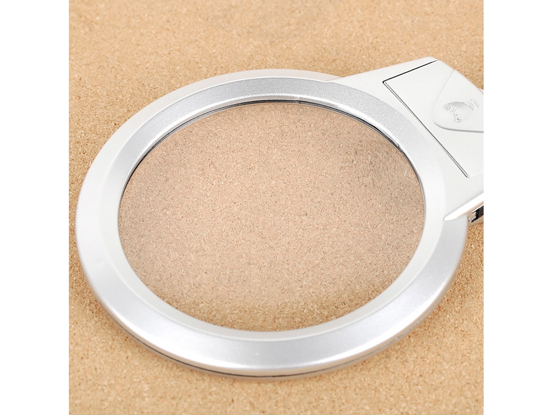 Yuru lâmpada de Mesa com Lupa Led Flexível com Aro para Leitura Costura Pintura de Diamantes Manutenção 4x 6x