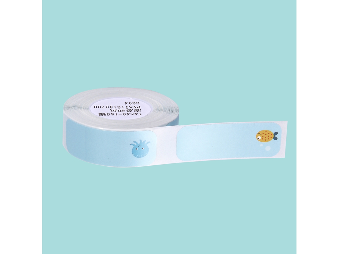 Etiqueta Térmica 14*40mm 160 Unidades/rollo Resistente À Água E Ao Risco Para Supermercado, Lar E Catering