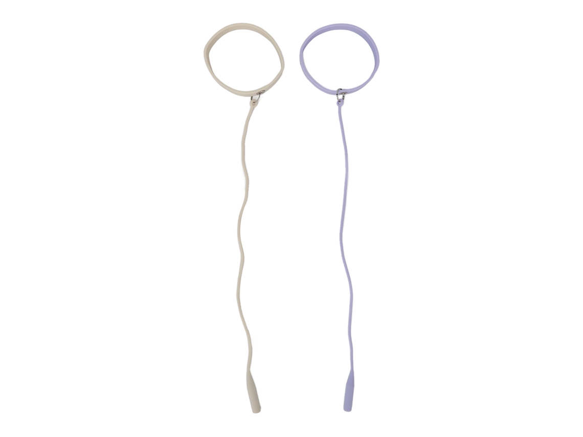 Peças Pulseira De Silicone Roxo Branco Para Portar Pinças De Cílios