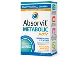 Suplemento Alimentar FARMODIÉTICA Absorvit Metabolic Activ (30 Comprimidos)