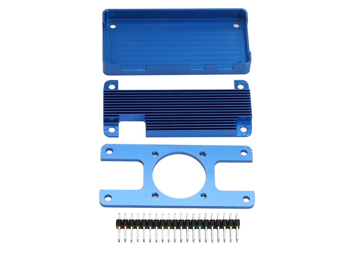 Laxiscreed Case Para Microcomputador Em Alumínio Cnc Com Refrigeração Passiva