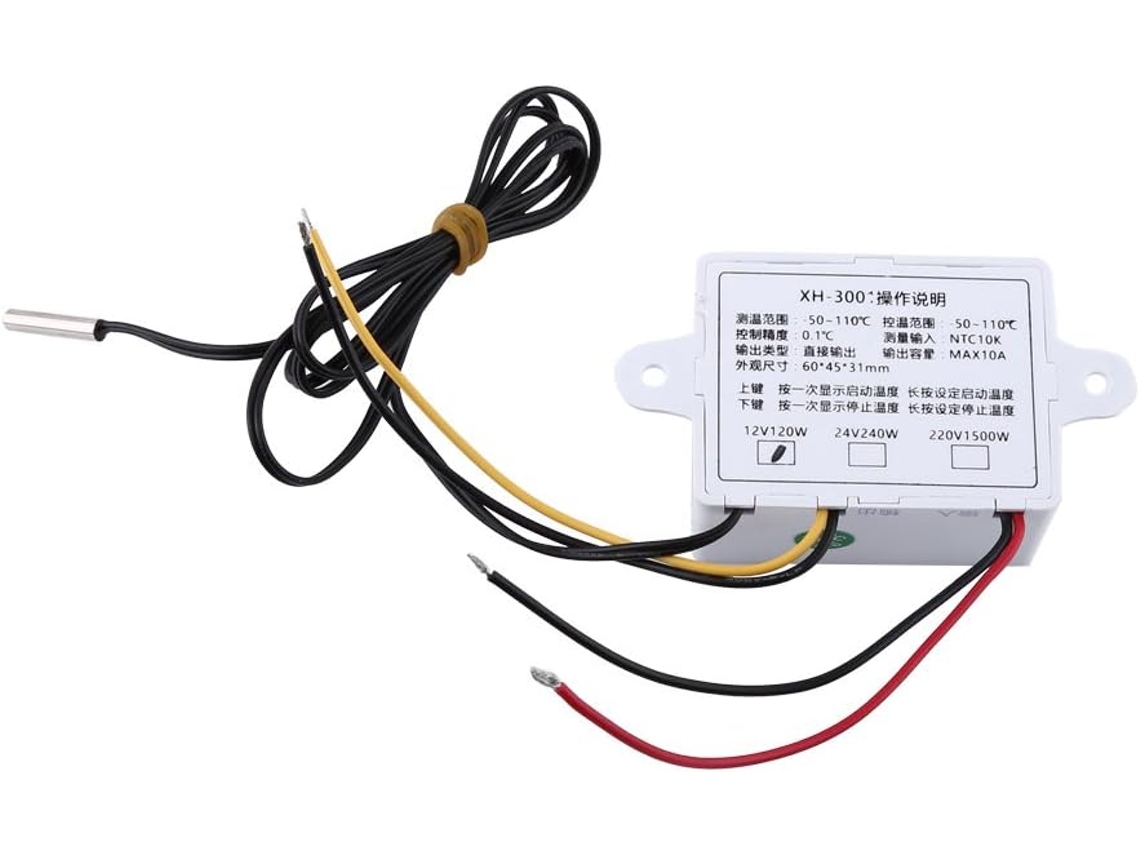 Interruptor De Controle De Temperatura De Termostato Digital