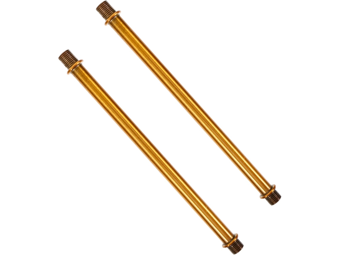 Tubo De Conexão De Parede Em Metal Dourado, Rosca Dupla M10, Fácil De Instalar.