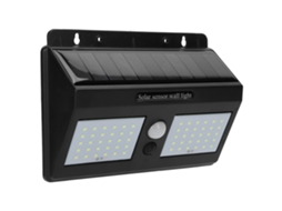 Laxiscreed Luzes Solares Led De 60 Leds Para Exteriores Com Sensor Sem Fio
