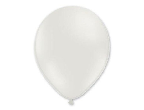 Balões Nacarados 30 Cm 100 Látex Branco Casamento Balloon Art