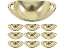 Conjunto De 12 Puxadores Ferro Vintage Galpada Para Gavetas E Guarda Roupas, Design Rústico Versátil, Fácil Instalação