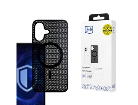 Capa De Tpu Magcase De Proteção 3mk Para Iphone 16 Com Tecnologia De Resfriamento