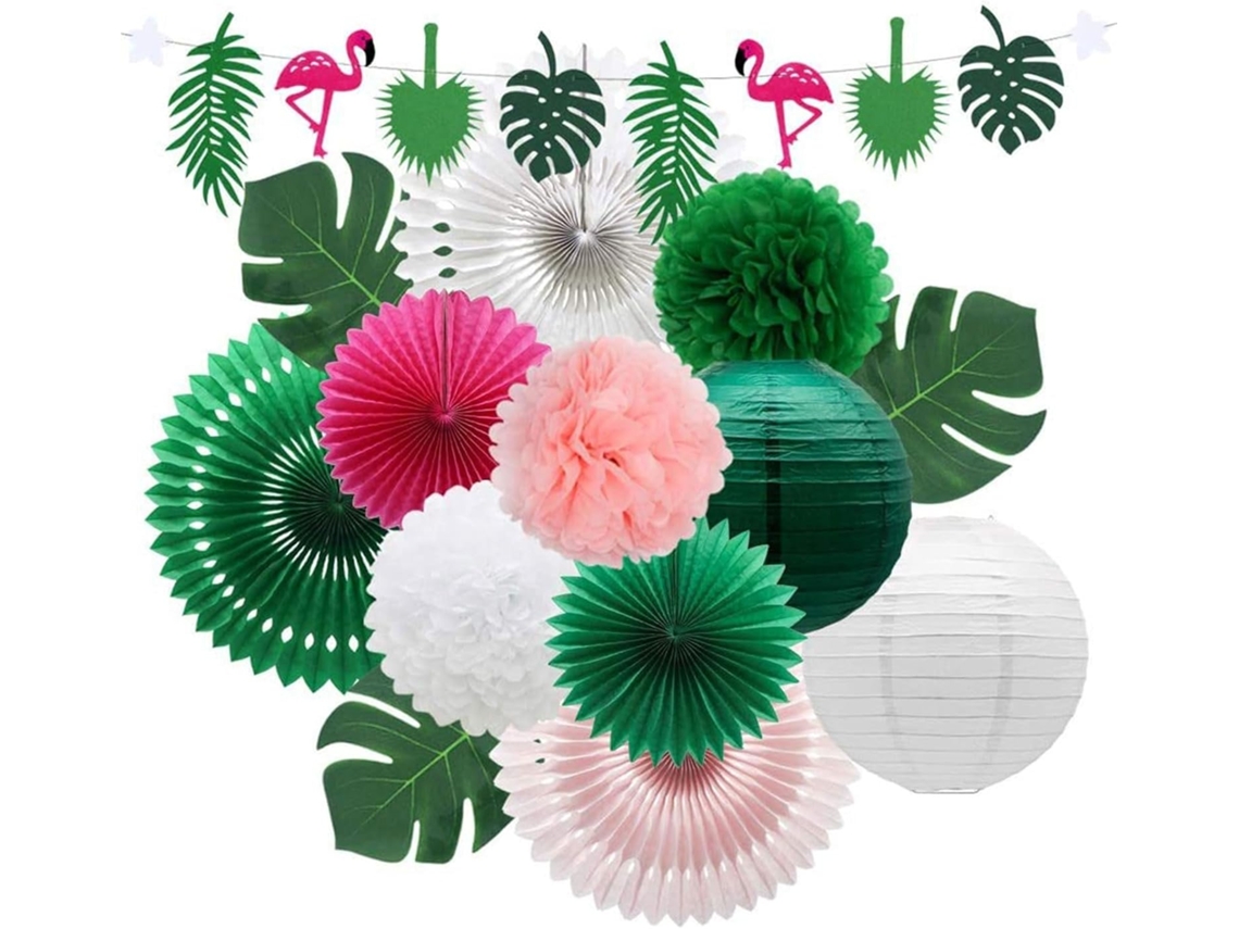 Decoração de mesa havaiana SFUSHOS