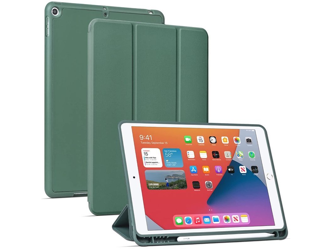 Capa para iPad 10.2 9ª/8ª/7ª Geração com Auto Sleep/wake e Suporte